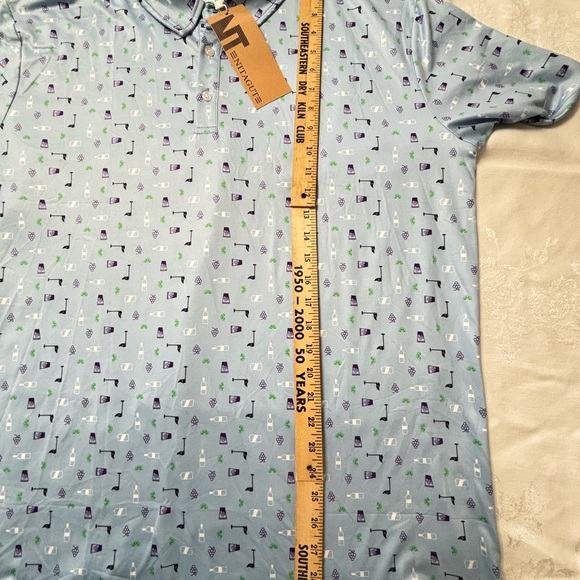 Golf Polo Moisture Wicking Shirt NEW Mens XXL Golfer Athleisure bloke core guys - Picture 6 of 7